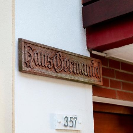 ヘルゴラントHaus Germaniaアパートメント エクステリア 写真